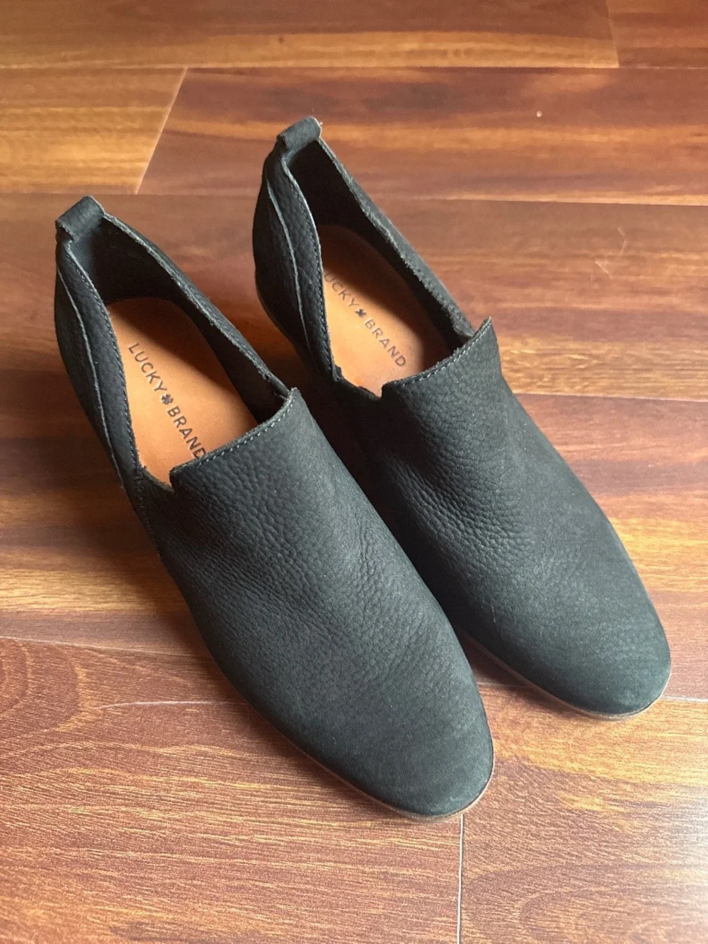 LUCKY BRAND Leather Black Shoes Size 9.5